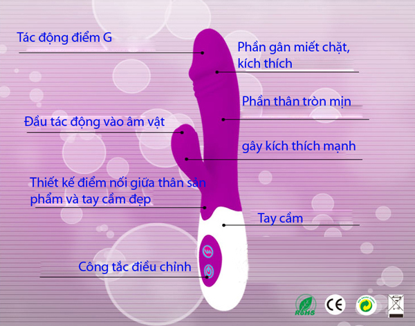 Thanh rung tình yêu pretty love - đồ chơi tình dục nữ